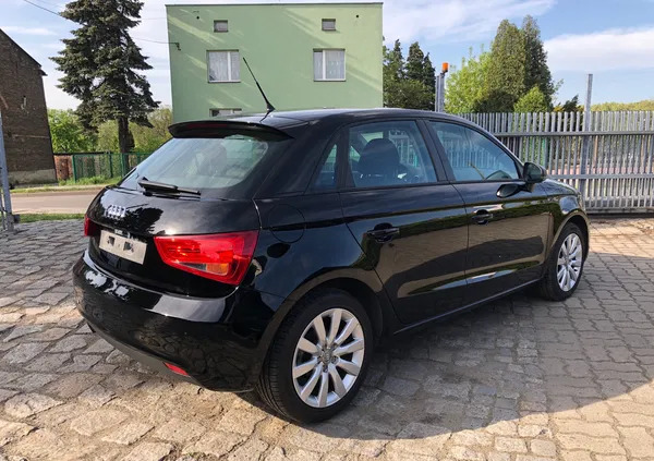 samochody osobowe Audi A1 cena 37000 przebieg: 153000, rok produkcji 2014 z Zabrze